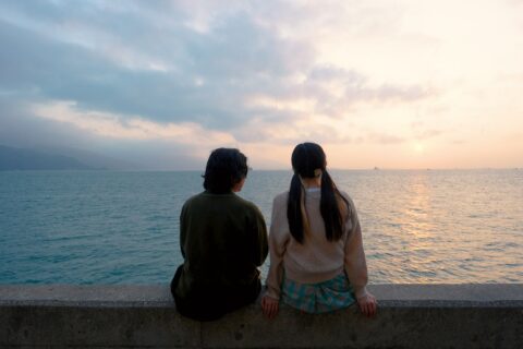 青山公路睇日落圖 min